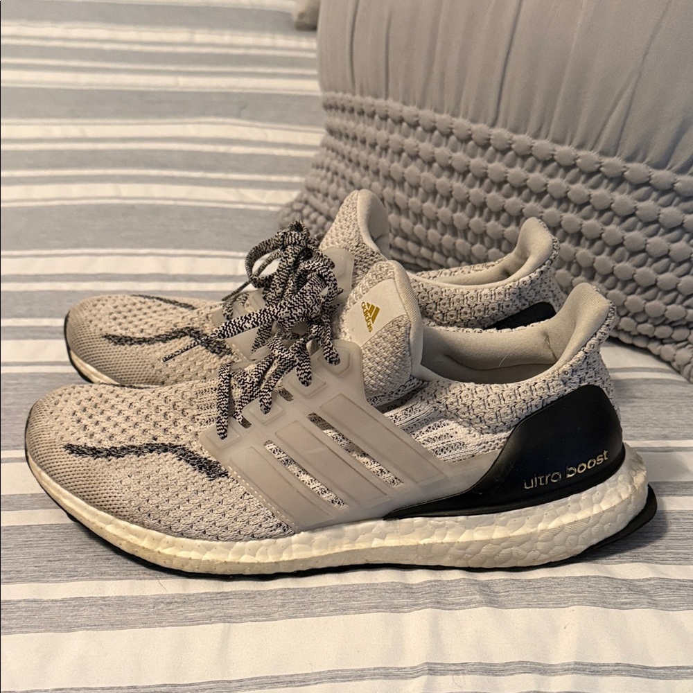 Adidas Ultra Boost women’s  Gray and Black Athletic Shoes